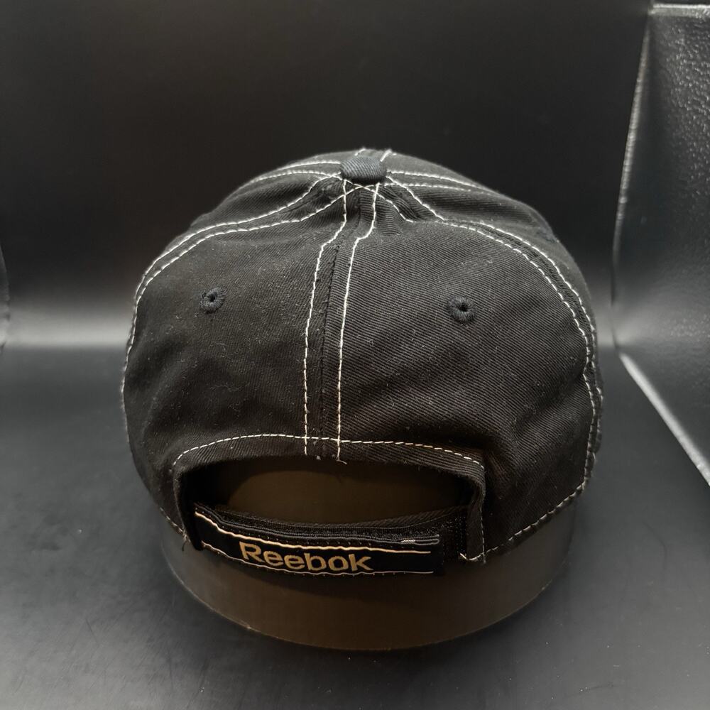 NHL Pittsburgh Penguins Reebok Adult Structured Cap Hat NHL One Size Black - Picture 3 of 6